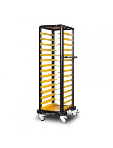 Gastrolley 150 Tekli Servis Tepsi Arabası, Etrafı Açık, 57x71x174 cm