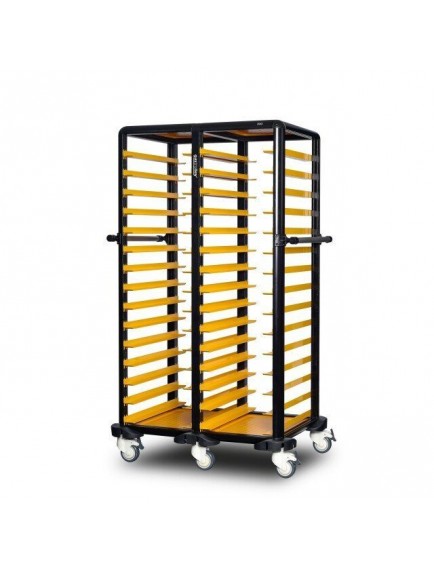 İkili Servis Tepsi Arabası 150 (Etrafı Açık)