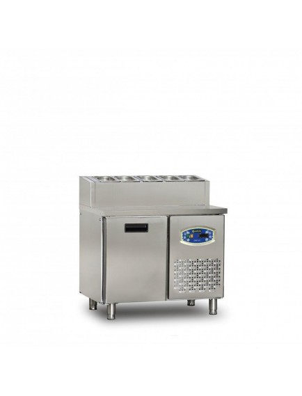 22TBF1S-PA70  TEK KAPILI ALÇAK MONTE PİZZA HAZIRLIK DOLABI