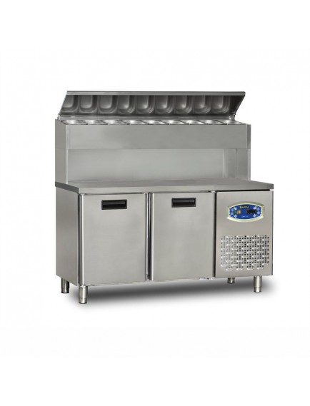 22TBF2S-PY70 2 KAPILI YÜKSEK MONTE PİZZA HAZIRLIK DOLABI